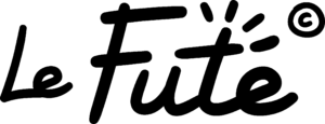 Logo noir Le futé fond transparent
