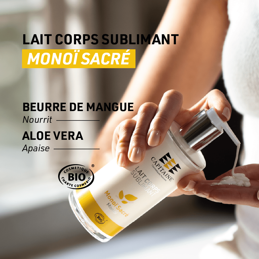 Bienfaits_lait corps Monoï Sacré